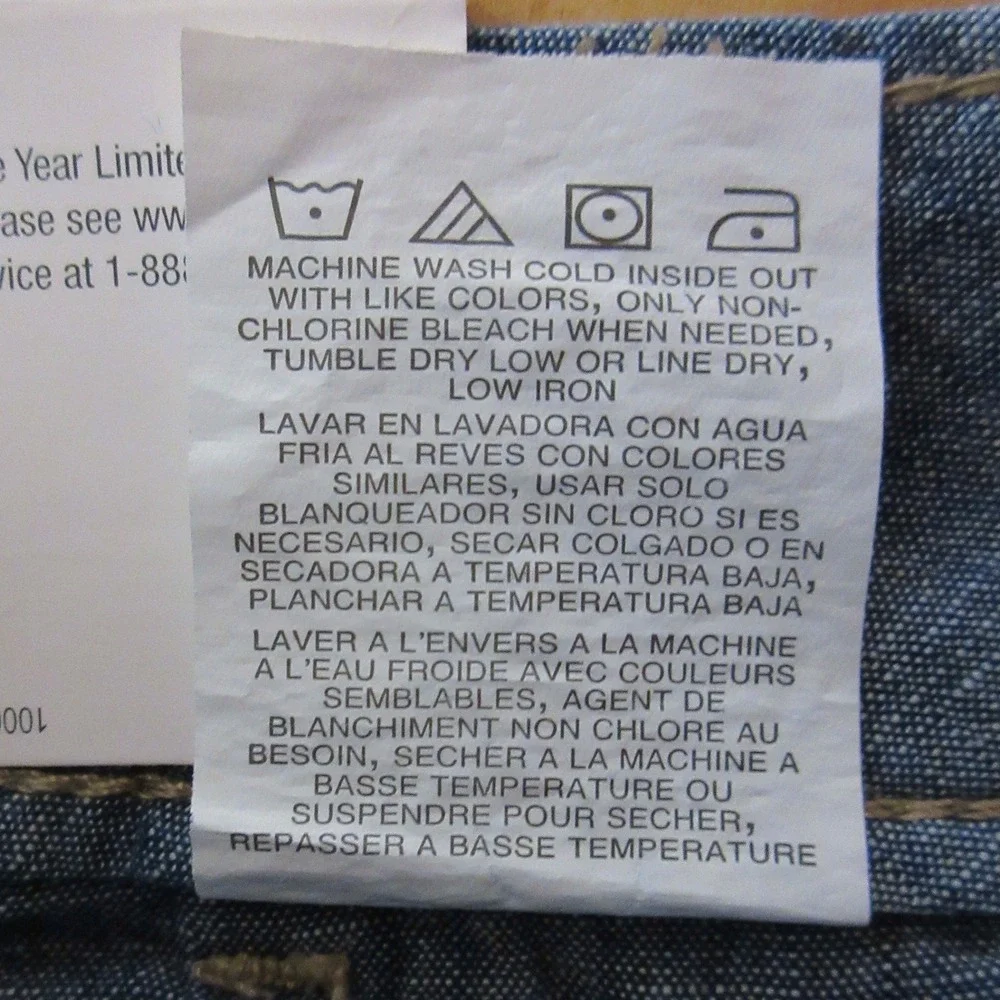LEE Wide Leg Loose Fit Pleated Trouser Pant Sz 14 Indigo Prep Chambray Denim NWT